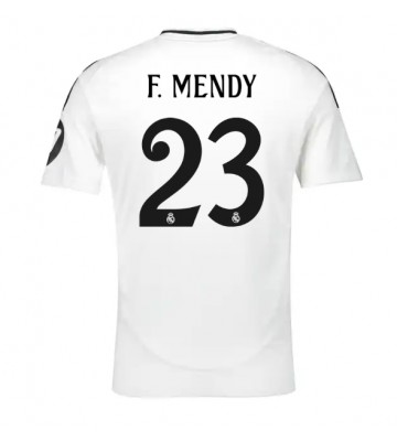 Real Madrid Ferland Mendy #23 Replika Hjemmebanetrøje 2024-25 Kortærmet